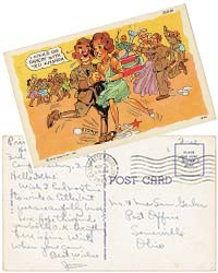 PostCard James Overholts